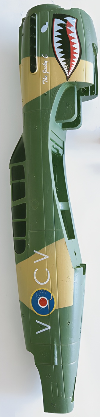Kropp, Vinge, Fena & Stabilisator Set - P40