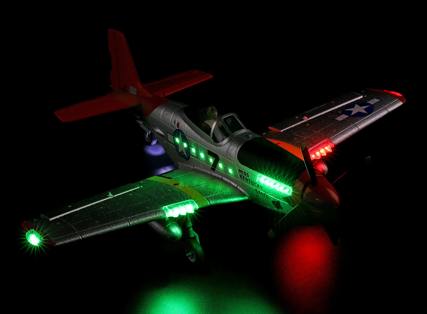 WL A280 P51 Mustang Warbird 560mm RTF