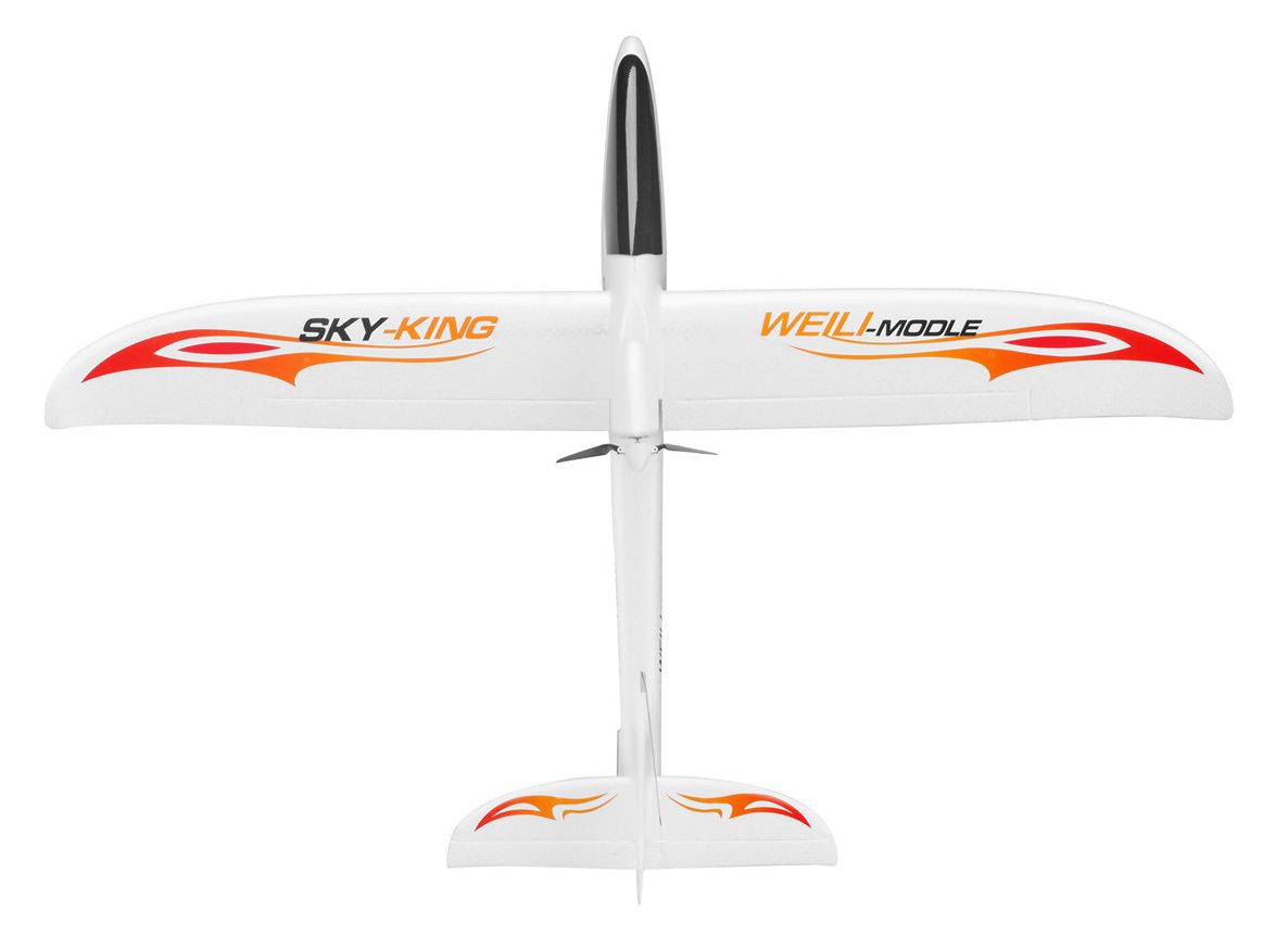 WL F959S Segelflyg 750mm RTF Röd