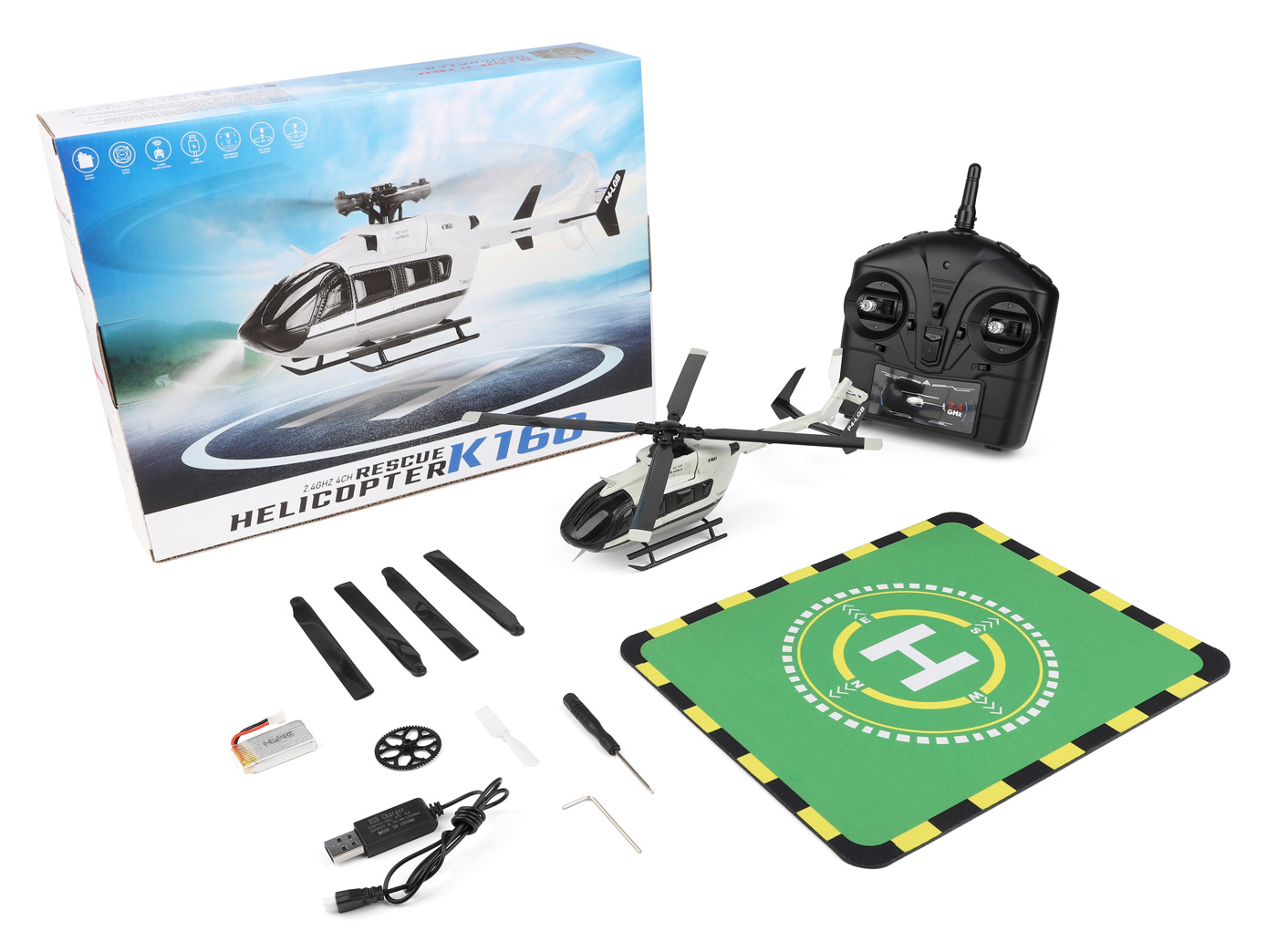 WL K160 EC-145 Helikopter RTF