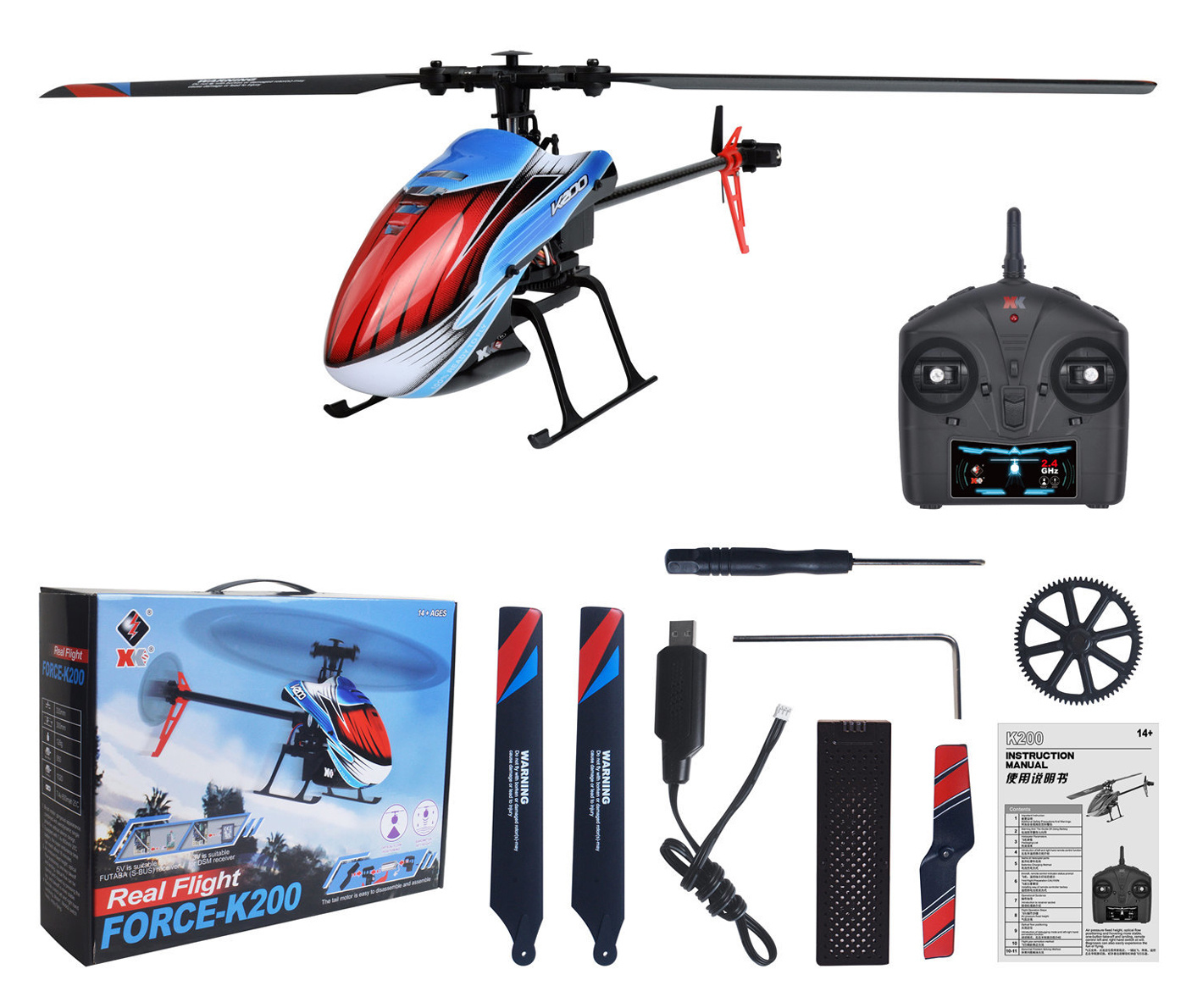 WL K200 Force Helikopter RTF