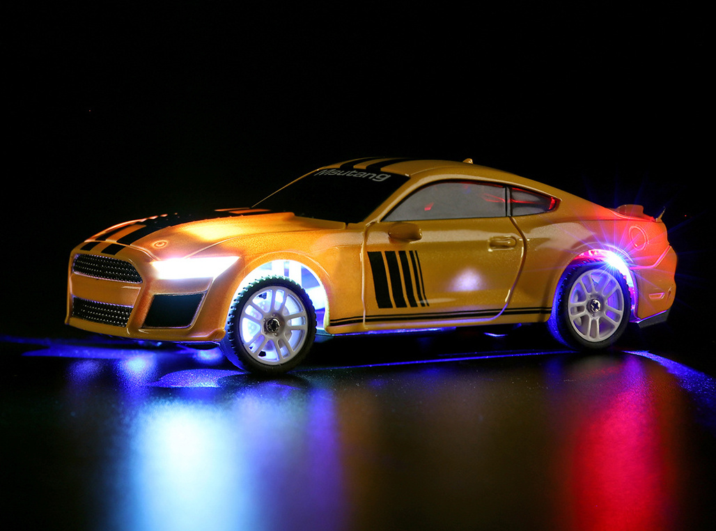 WL K4308 4WD Drift Car 1/43 RTR Gul