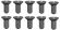 Phillips Skruv 2.6x12mm (10) Phillips Skruv 2.6x12mm (10)