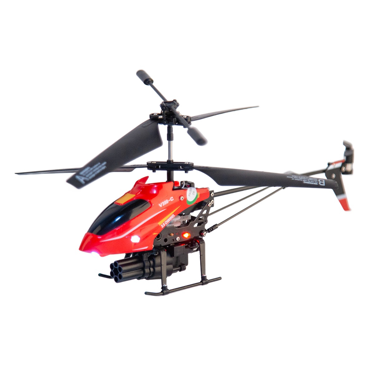 WL V398-C Helikopter med missilavfyrning RTF