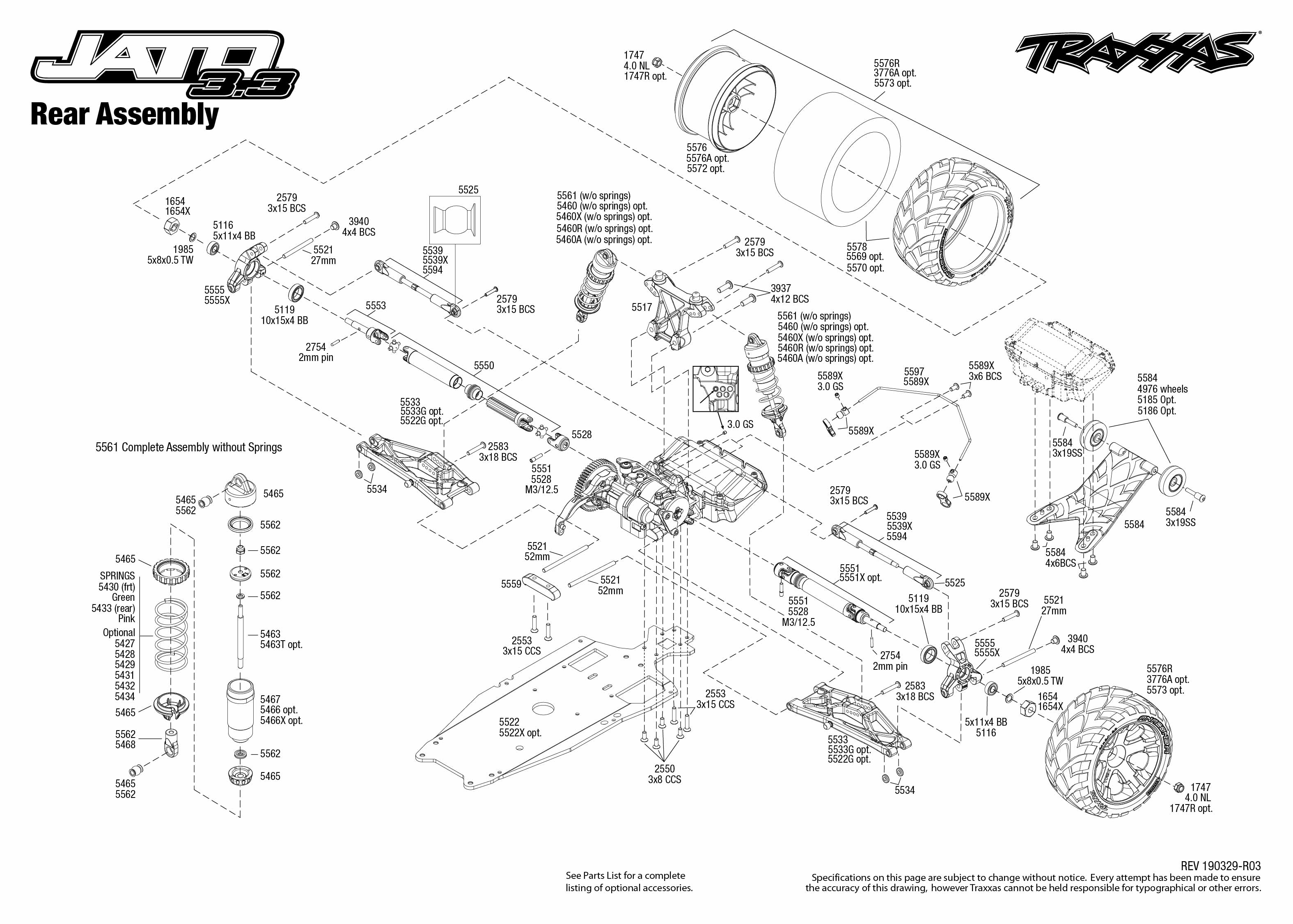 JATO 3.3 2WD RTR TSM Telemetri Orange 550773ORNG TRAXXAS Rynos.se